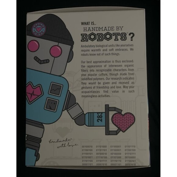 HANDMADE BY ROBOTS MARTY MCFLY BLACK LIGHT LIMITED EDITION KNIT SERIES FAN EXPO - Picture 4 of 6